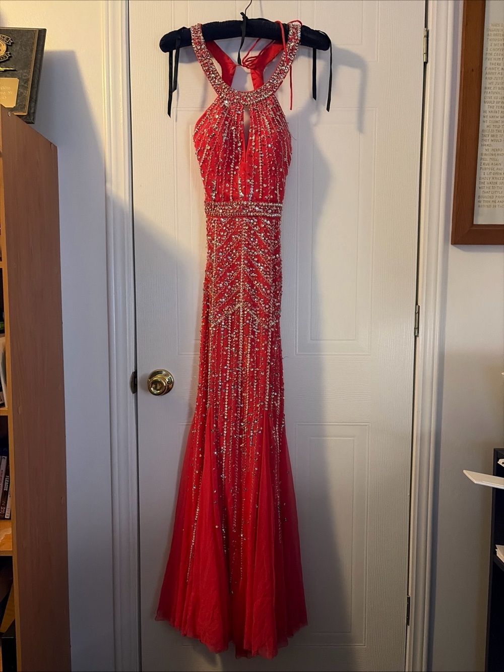 Sean Collection Beaded Bodice Dress Sz 4